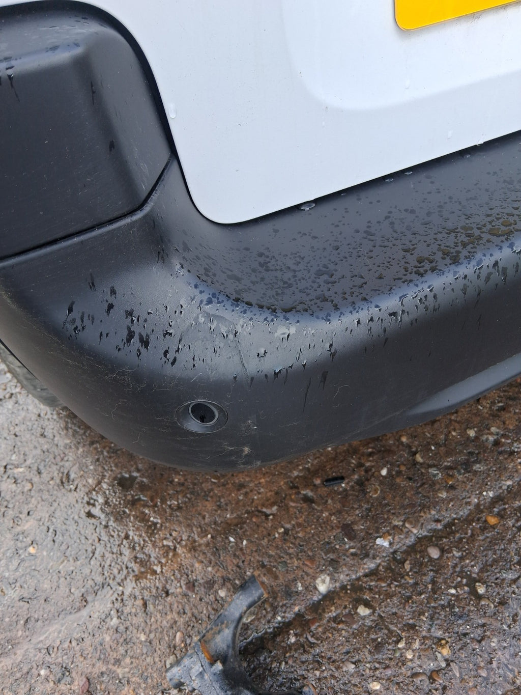 2024 CITROEN BERLINGO MK3 K9 REAR COMPLETE REAR BUMPER BLACK