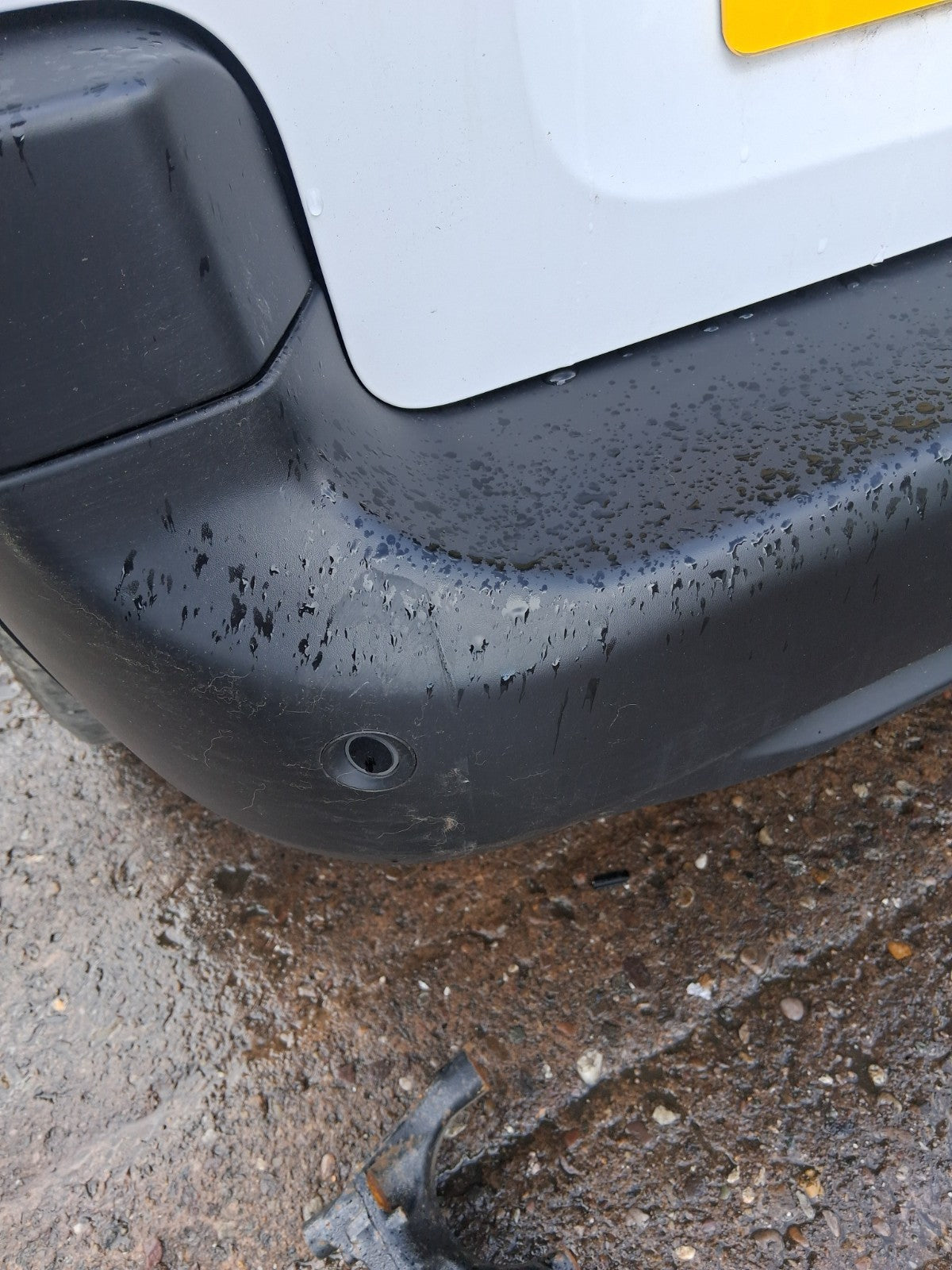 2024 CITROEN BERLINGO MK3 K9 REAR COMPLETE REAR BUMPER BLACK