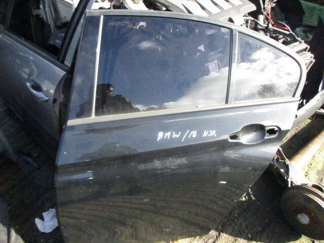 BMW 3 SERIES F30 2018 LCI SALOON NSR PASSENGER SIDE REAR BARE DOOR BLACK