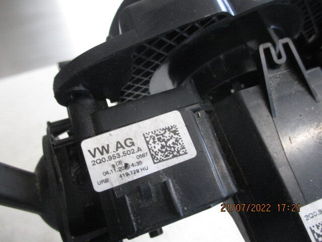SKODA FABIA MK3 2021 WIPER INDICATOR STALK SWITCH SQUIB 2Q0953502A