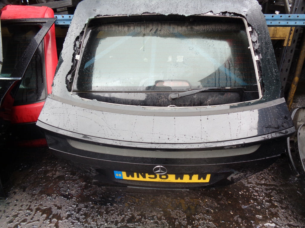 MERCEDES BENZ C-CLASS CL203 COUPE 2006 REAR COMPLETE TAILGATE GREY