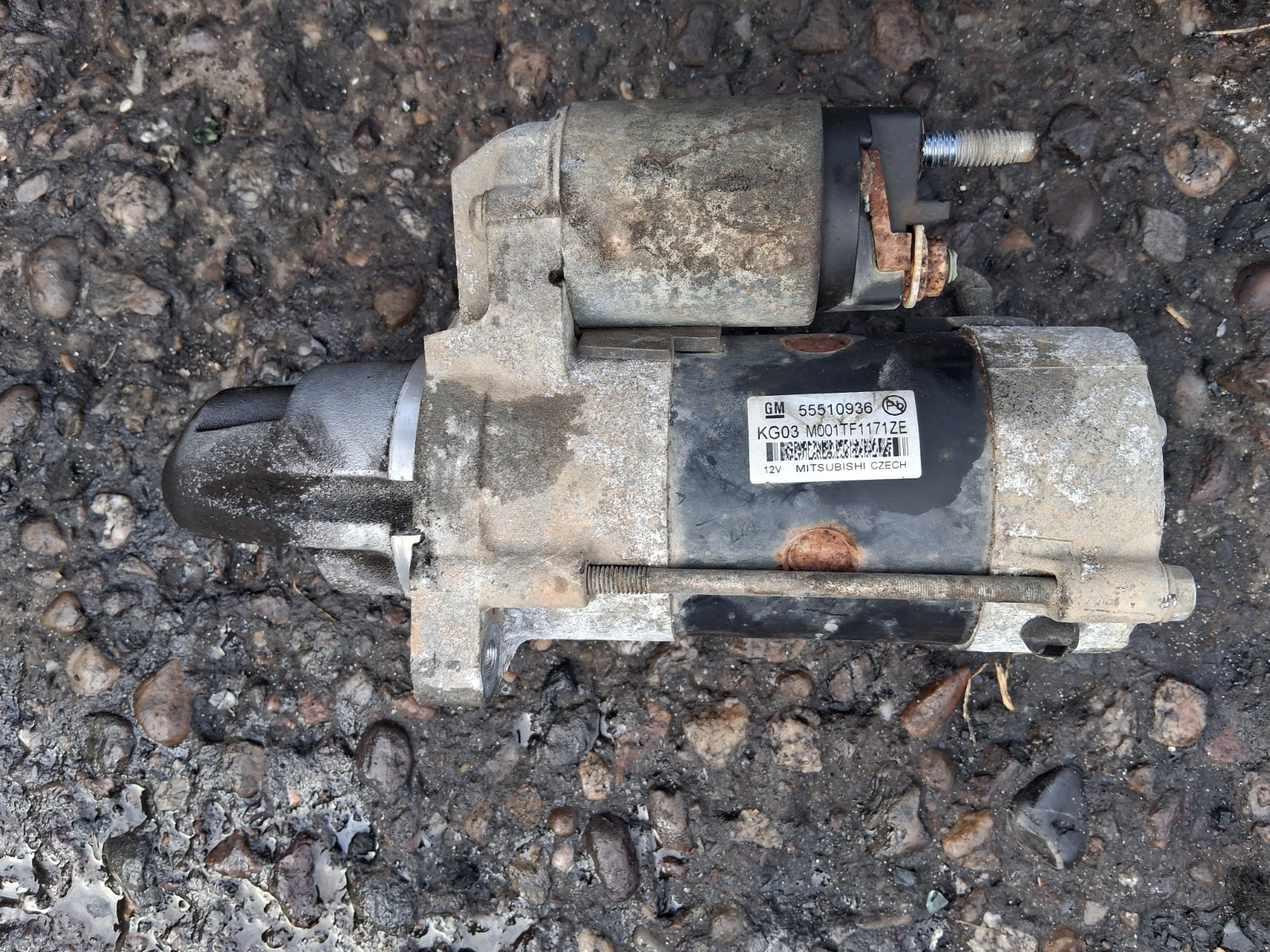 2019 VAUXHALL ASTRA K 1.6 DIESEL STARTER MOTOR 55510936