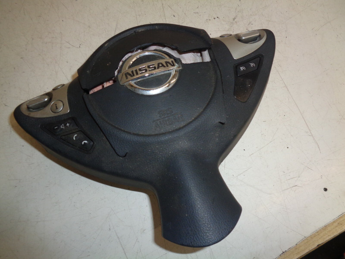 NISSAN JUKE F15 2010-19 OS DRIVER AIRBAG STEERING WHEEL AIR BAG 34137659C