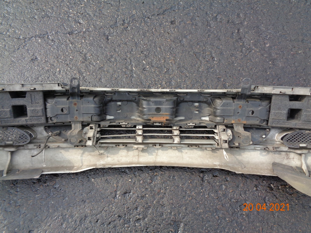MERCEDES C CLASS 2002 COMPLETE FRONT BUMPER SILVER