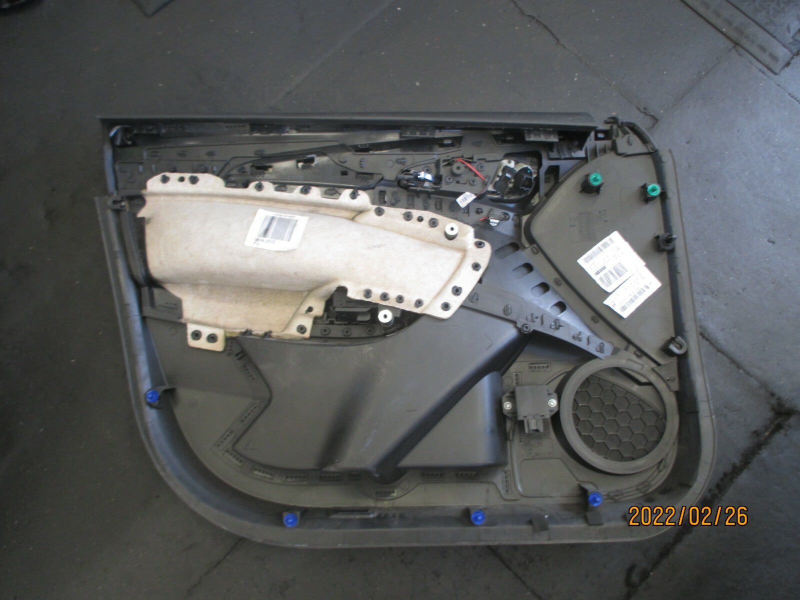 VAUXHALL INSIGNIA 2014 MK1 OSF FRONT DRIVER SIDE DOOR CARD PANEL