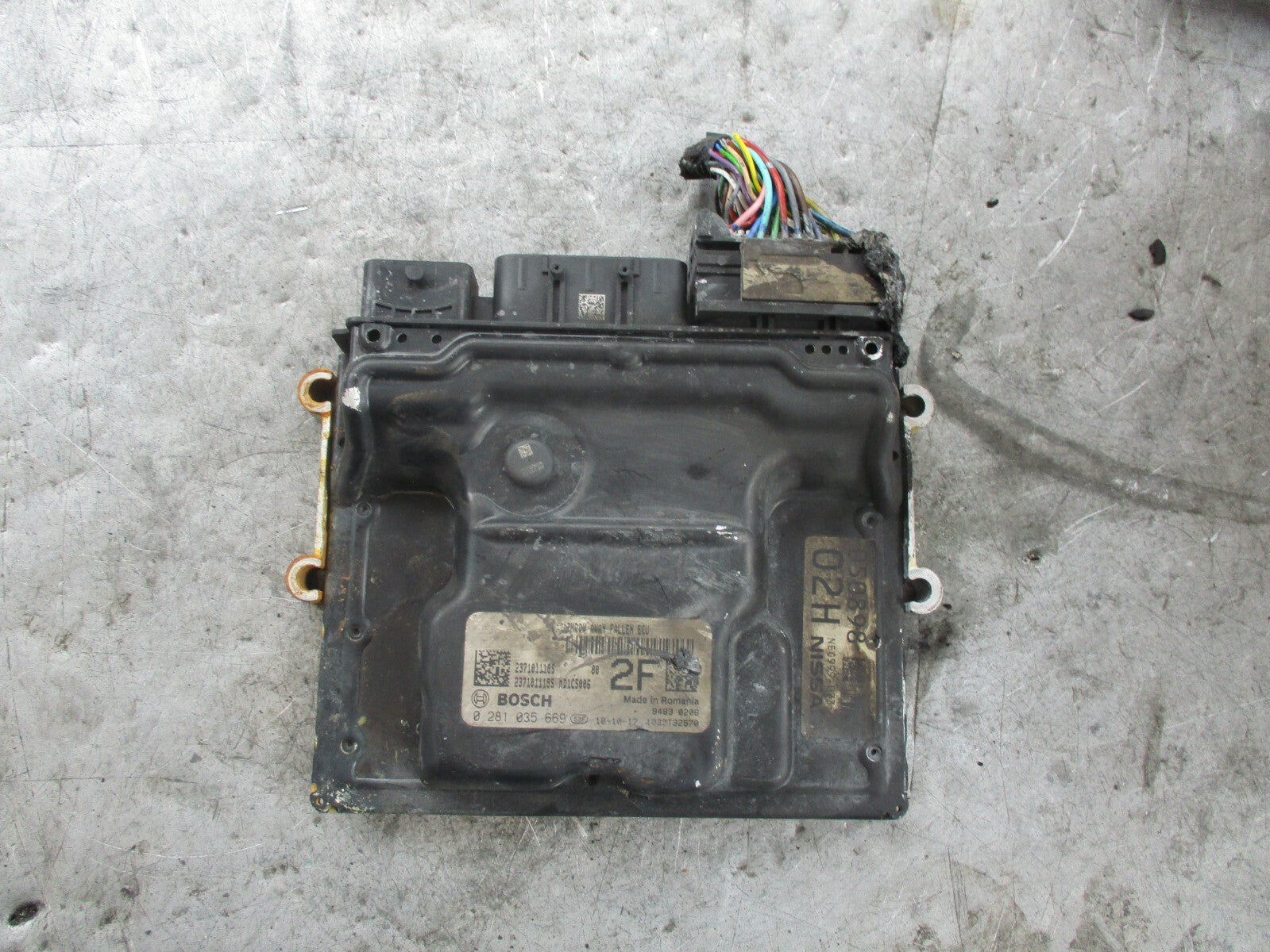 NISSAN QASHQAI J11 (MK2) 1.5 DCI ECU ENGINE CONTROL UNIT 0281035669