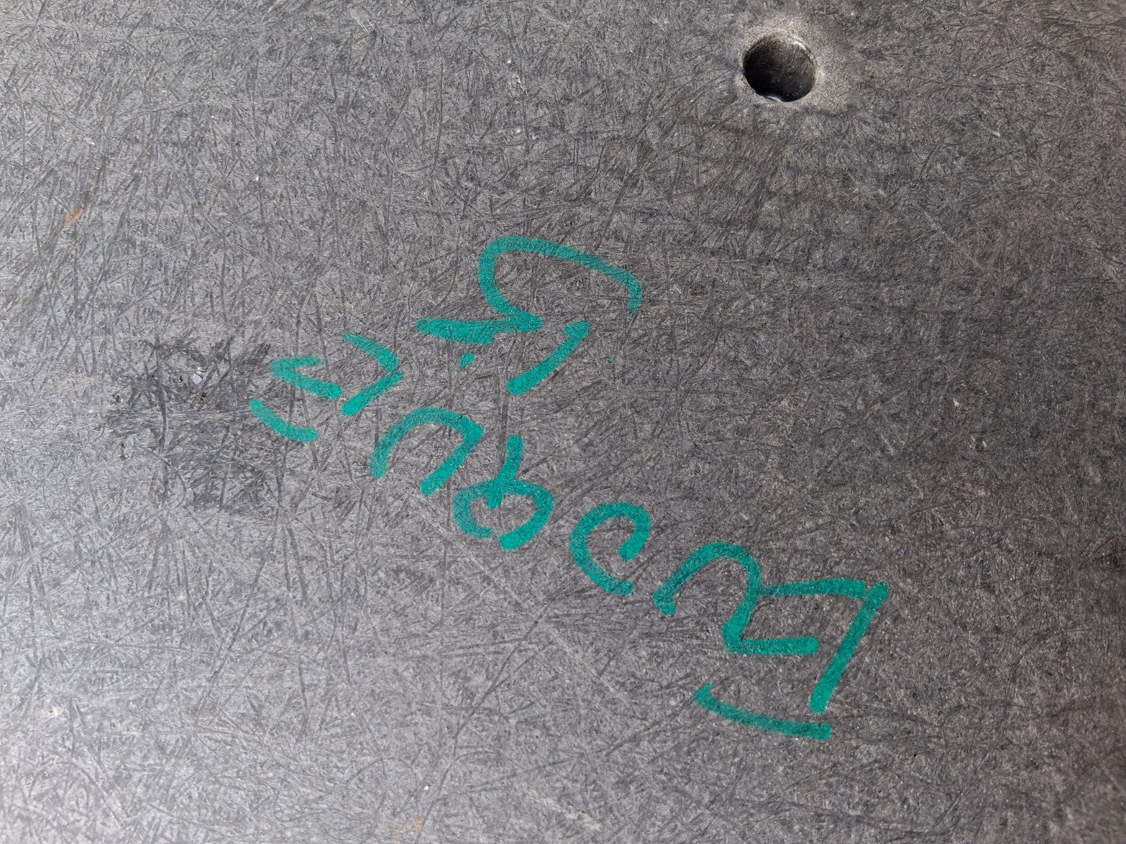 2015 RANGE ROVER EVOQUE L538 REAR BOOT FLOOR LINER CARPET MAT BJ321350AF