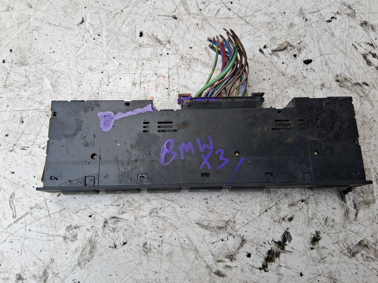 2004 BMW X3 E83 FRONT DASH SEAT HEATING CONTROL SWITCH SWITCHES 03742515