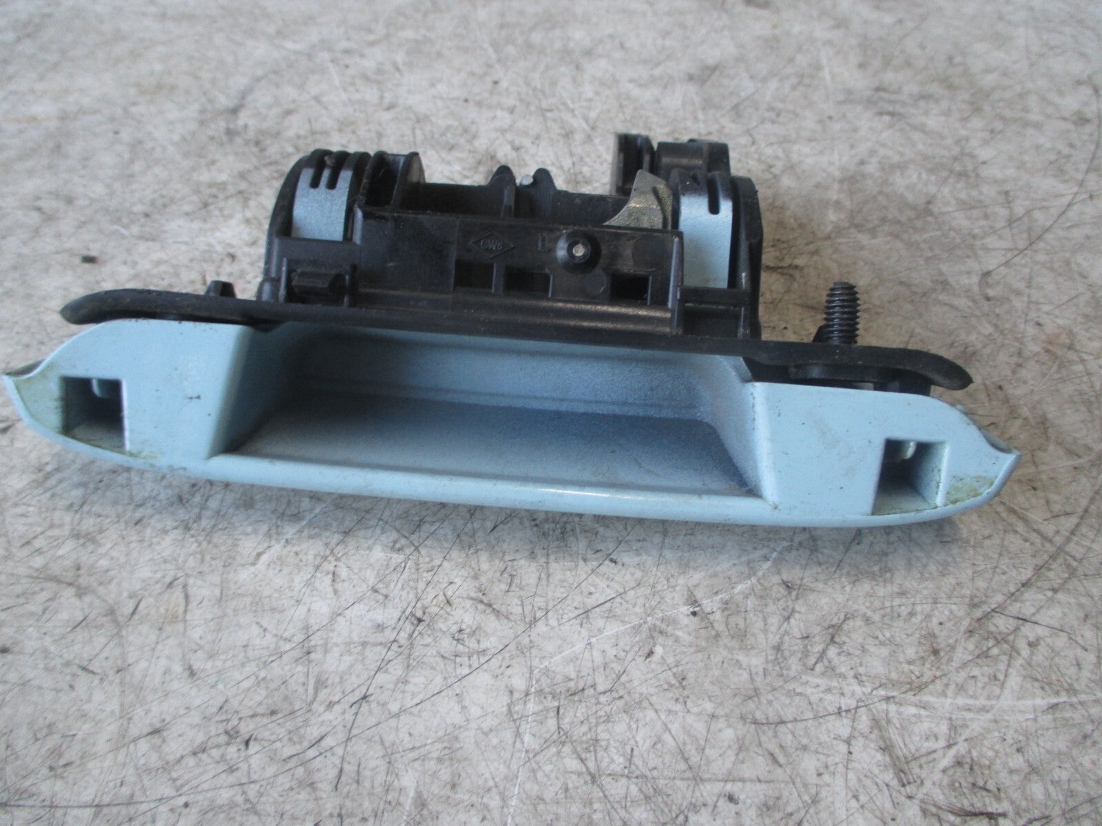 RENAULT TWINGO 2017 NSF PASSENGER SIDE FRONT DOOR HANDLE LIGHT BLUE