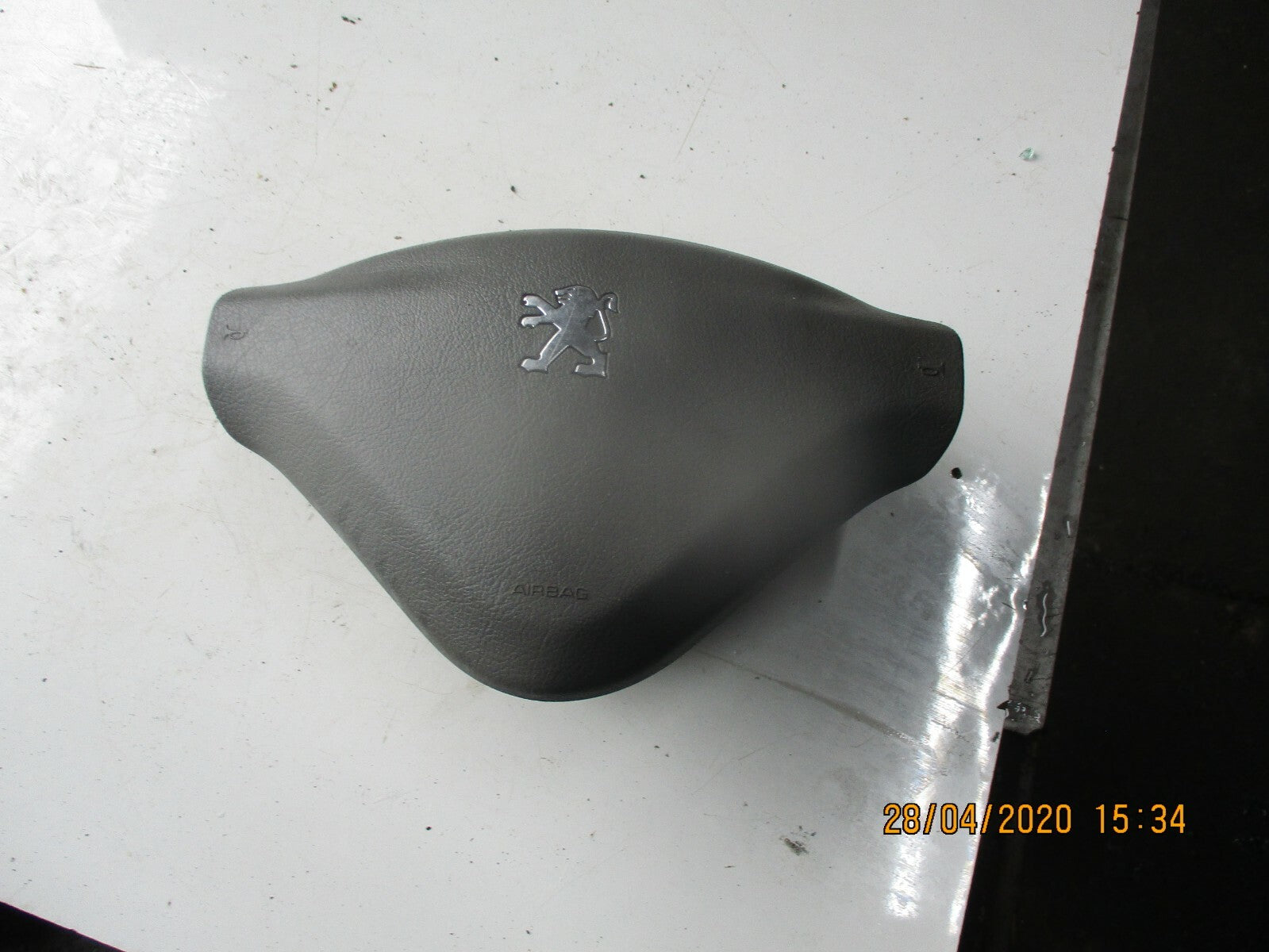 PEUGEOT 207 DRIVER STEERING WHEEL AIR SAFETY BAG 96500674DC