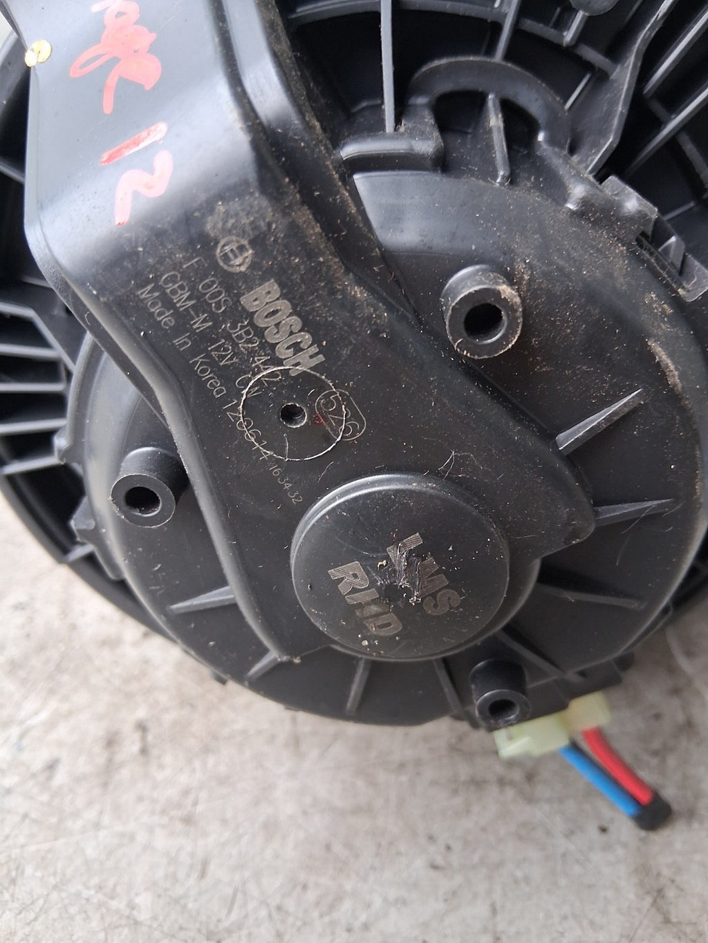 KIA SPORTAGE MK3 2012 HEATER BLOWER FAN MOTOR