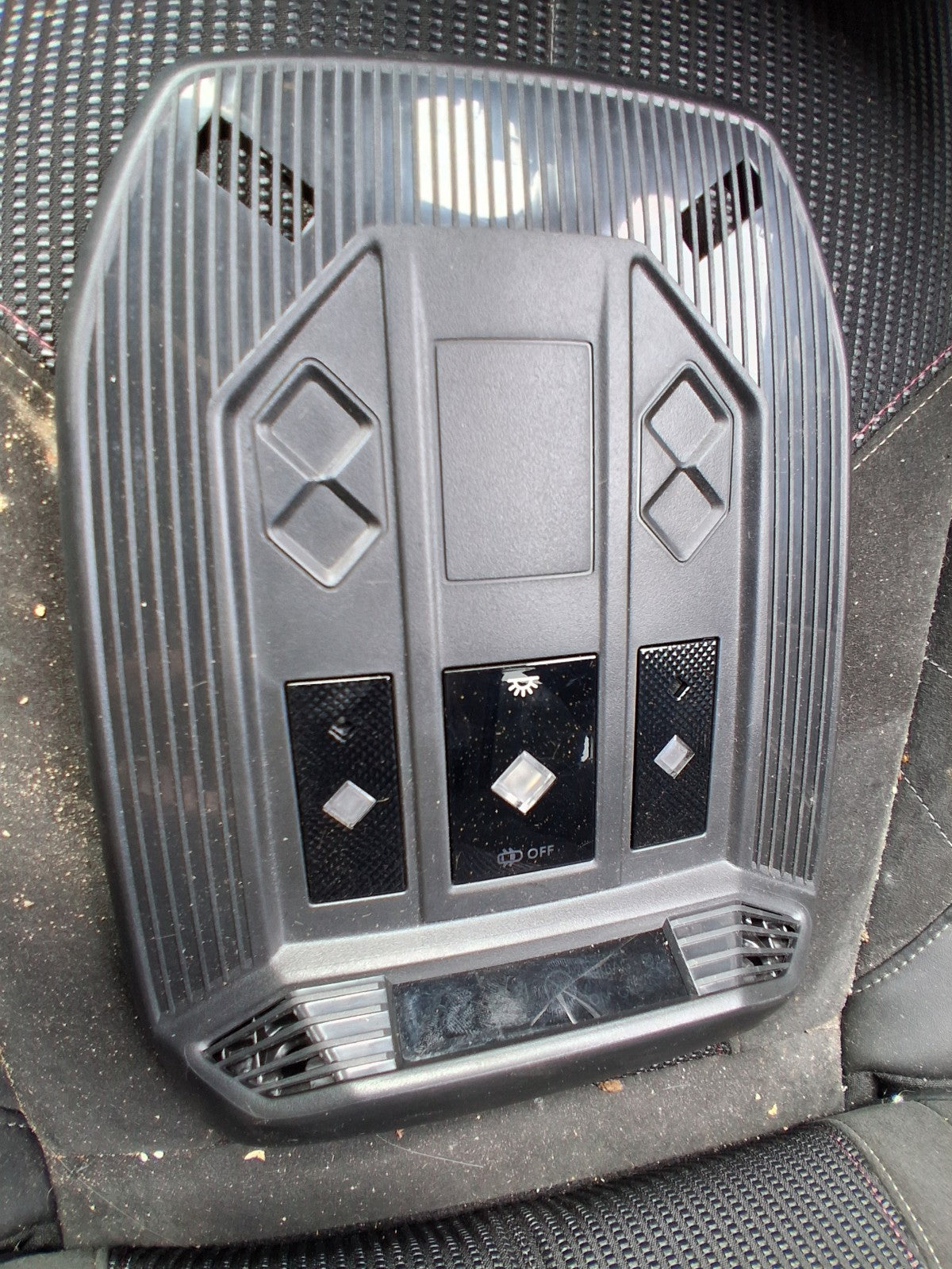 2023 DS DS 4 CROSSOVER FRONT INTERIOR ROOF READING LIGHT BLACK