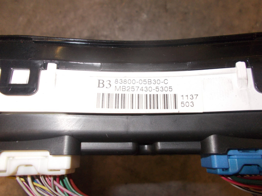 TOYOTA AVENSIS T250 2007 MK2 2.2 CLOCKS SPEEDO INSTRUMENT CLUSTER 8380005B30