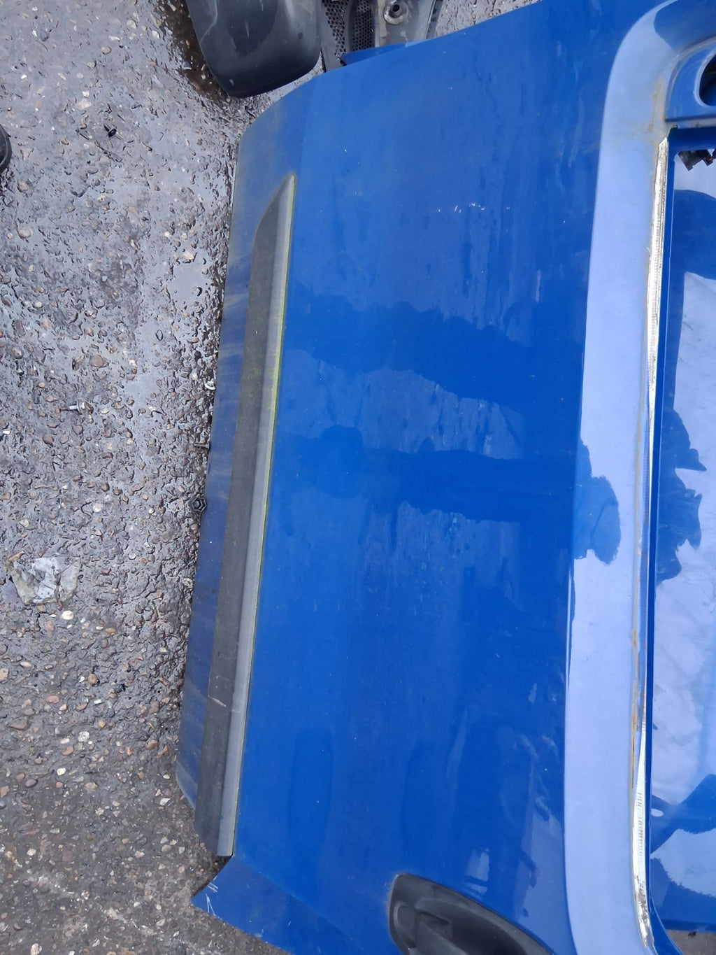 2016 FIAT FIORINO NSF PASSENGER SIDE FRONT LEFT BARE DOOR BLUE