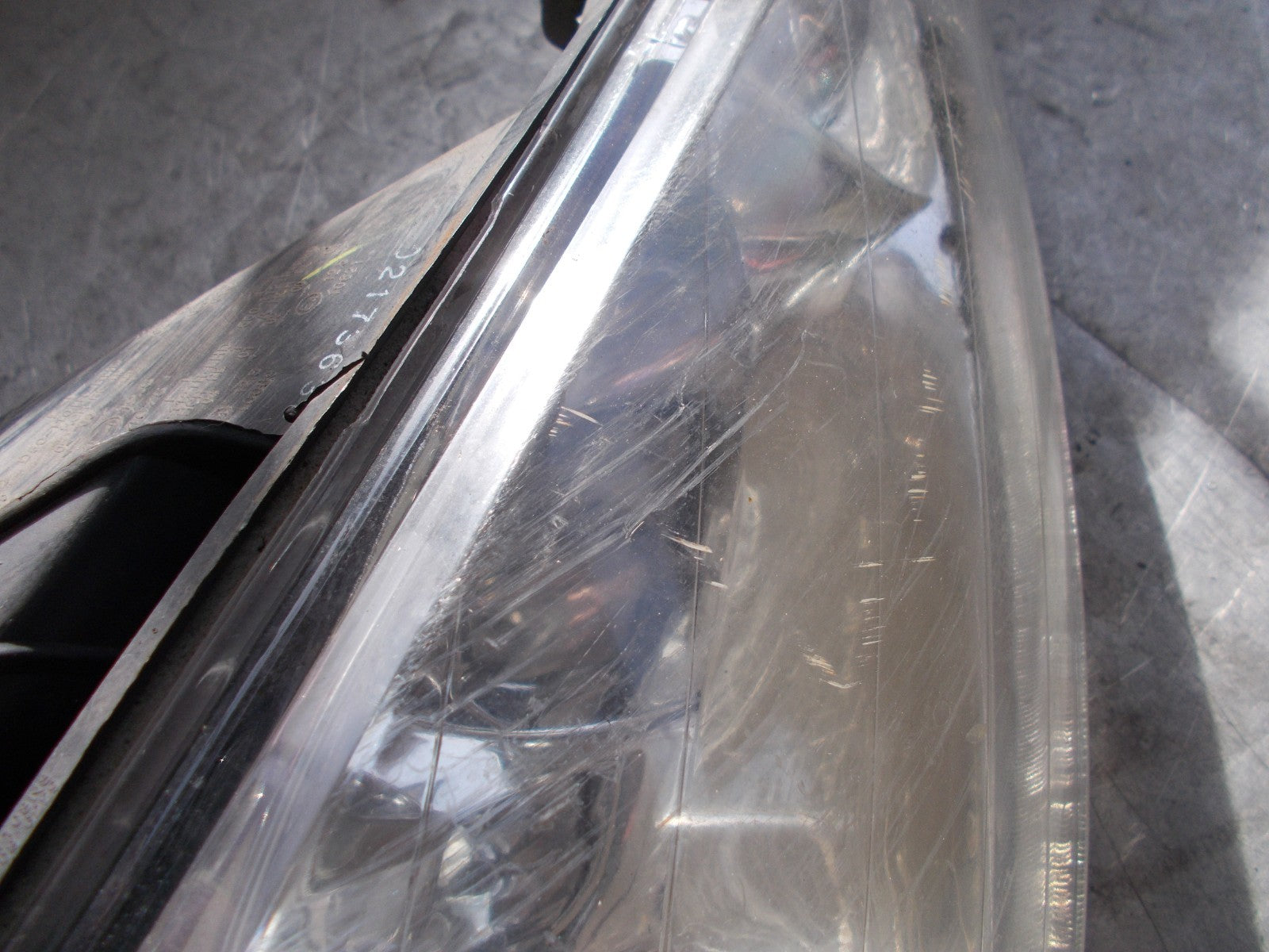 PEUGEOT 206 2005 OS DRIVER SIDE HEADLIGHT 5501121R