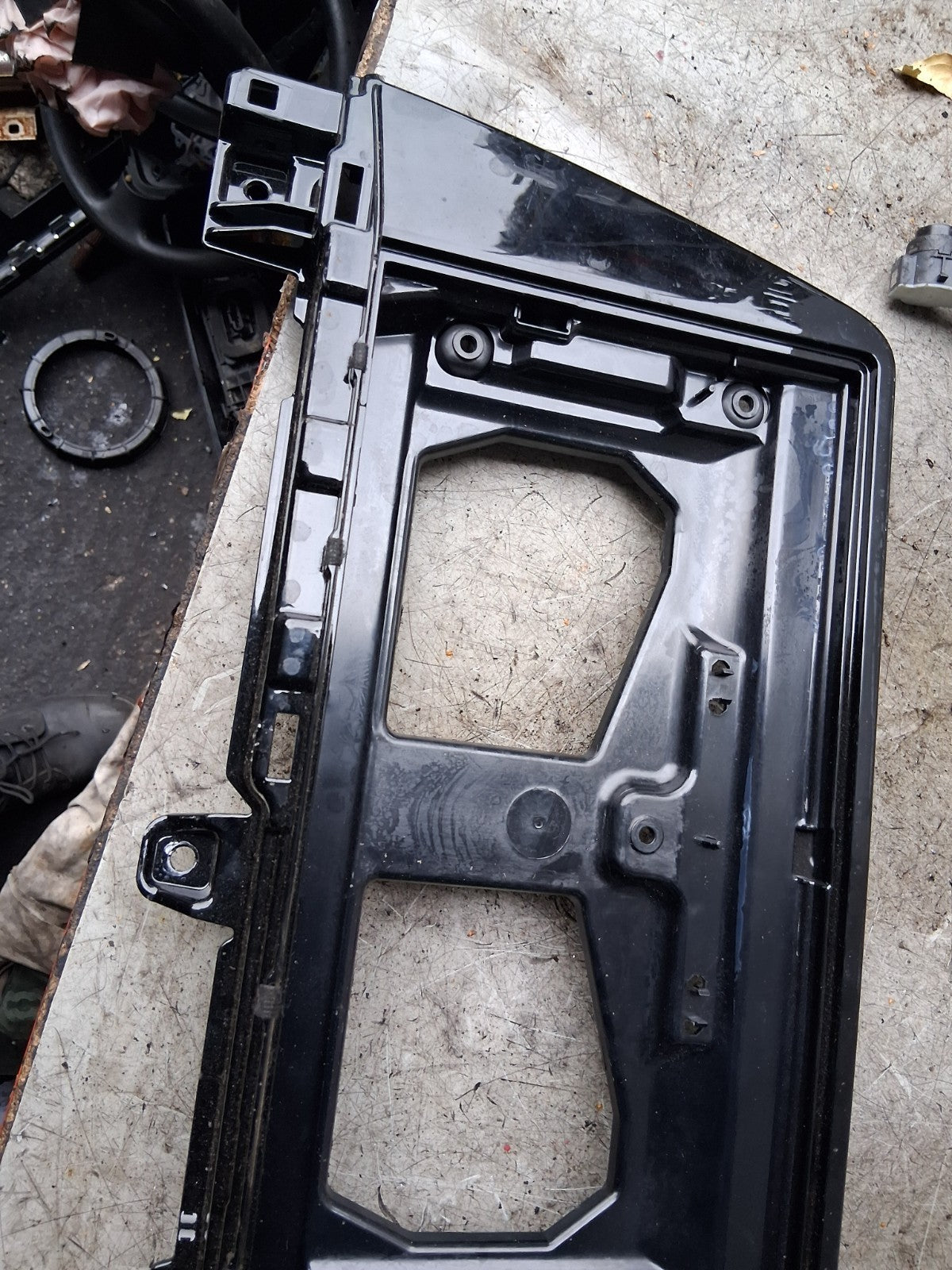 2024 FORD TRANSIT CUSTOM MK2 DISPLAY SCREEN TRIM METAL FRAME PZ3118B955DD3UAW