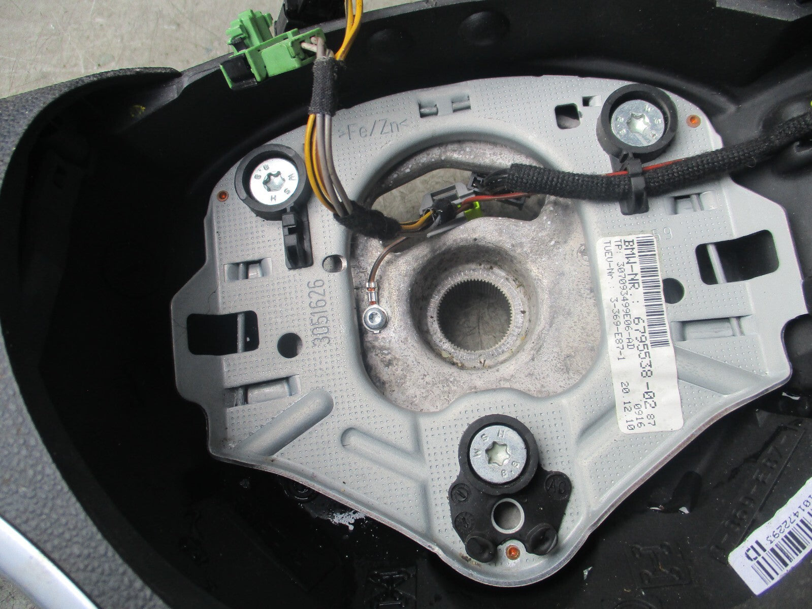2008 BMW 1 SERIES E87 STEERING WHEEL 3051626