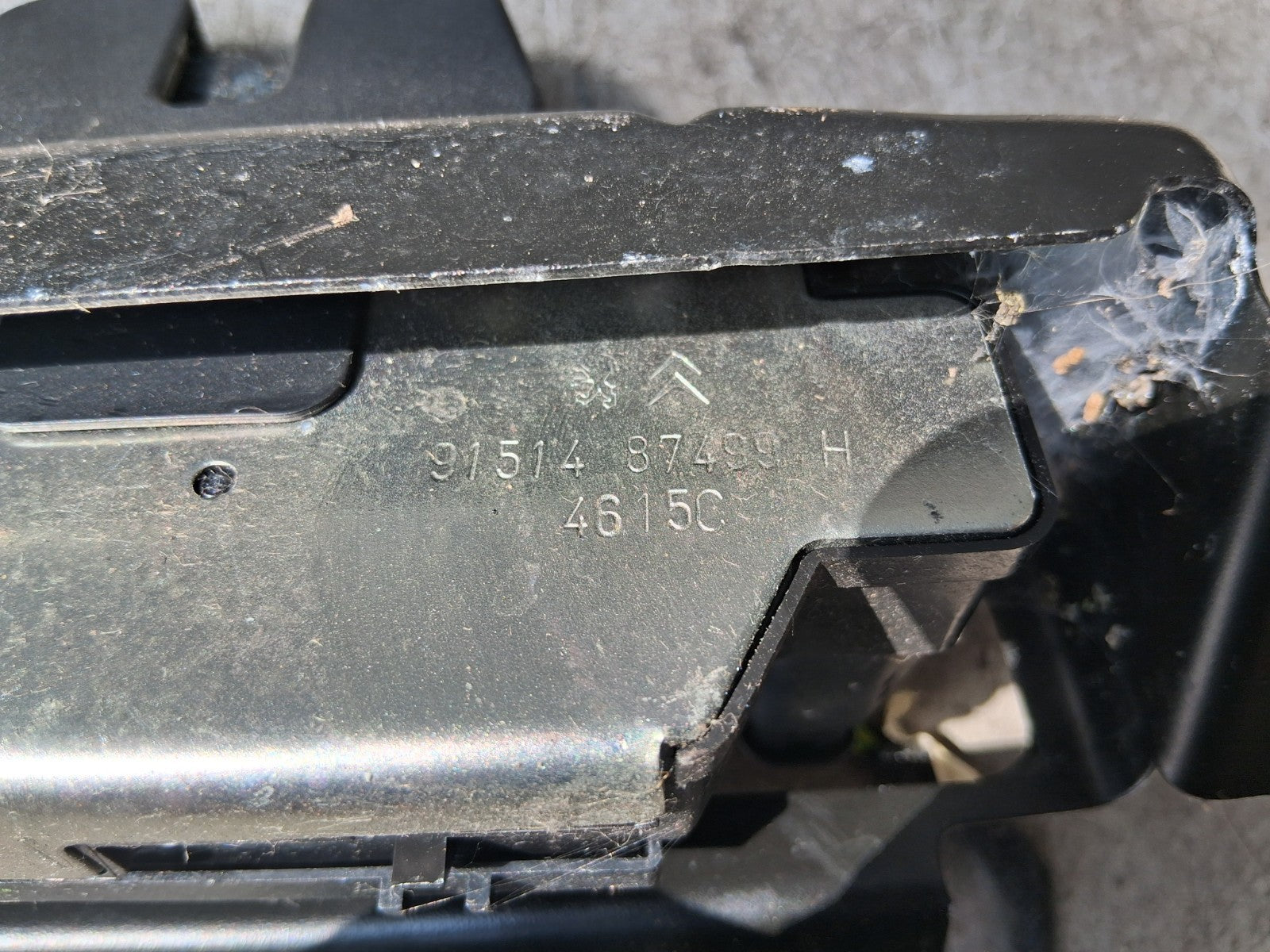2016 PEUGEOT 208 REAR BOOTLID TAILGATE BOOT LOCK MECHANISM 9151487499