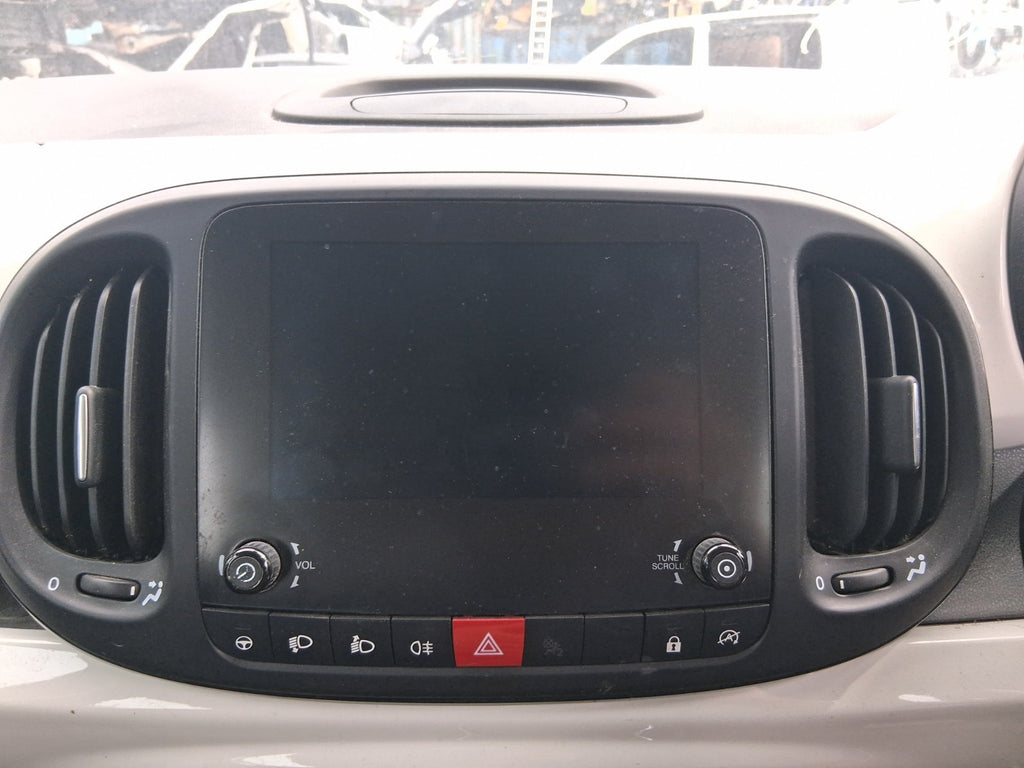 2019 FIAT 500L HATCH RADIO SCREEN DISPLAY TOUCH SAT NAV HEAD UNIT NO CODE
