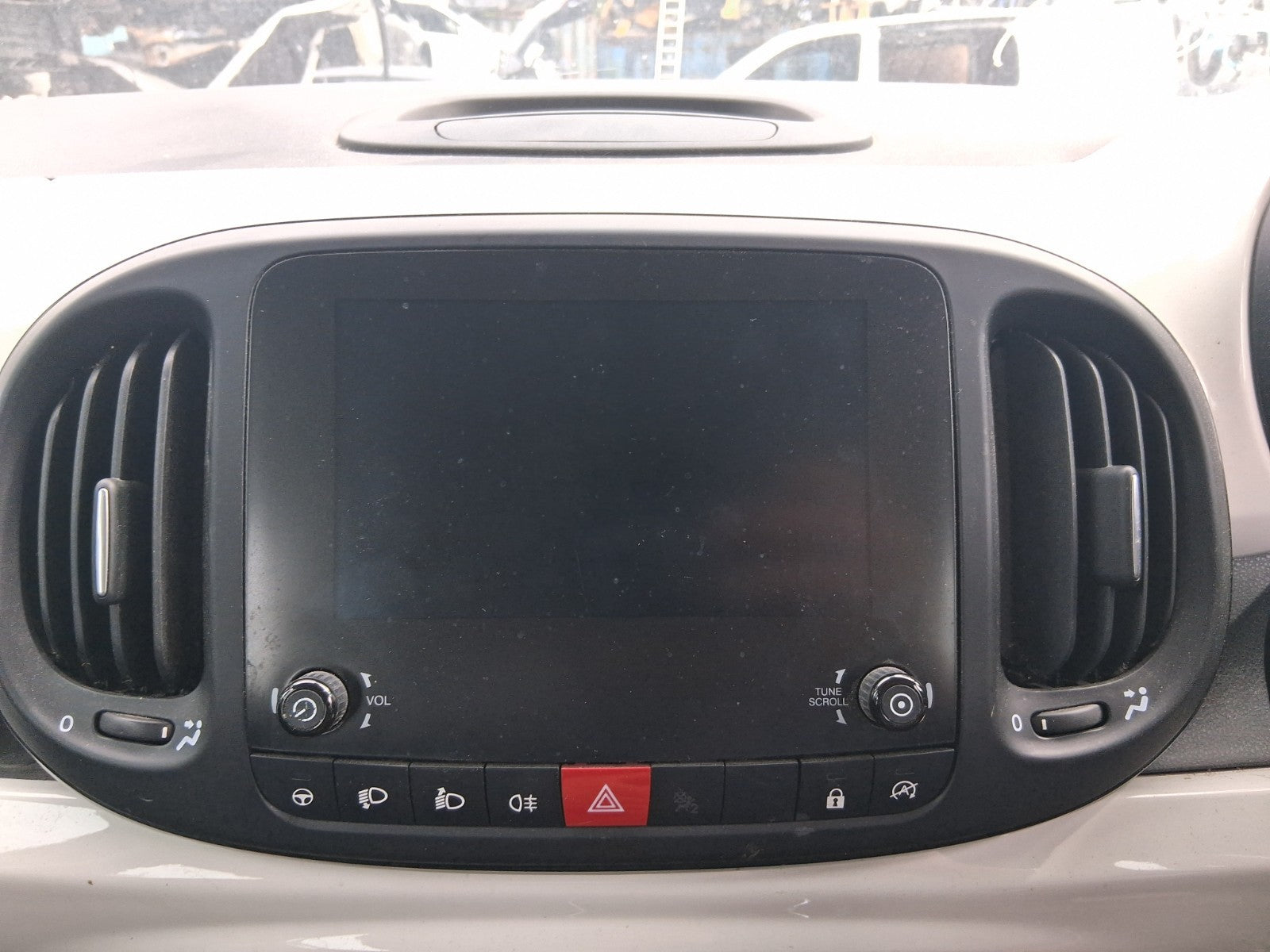 2019 FIAT 500L HATCH RADIO SCREEN DISPLAY TOUCH SAT NAV HEAD UNIT NO CODE