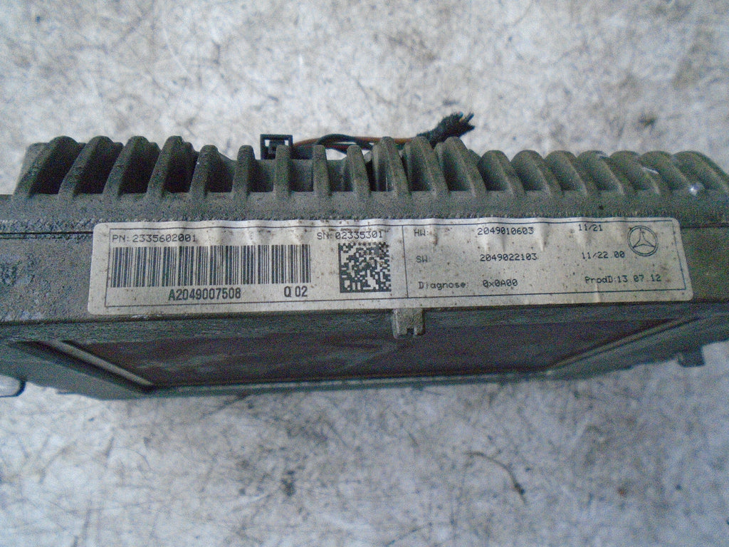 MERCEDES C CLASS 2012 W204 SPEEDOMETER & SCREEN DISPLAY A2046890339