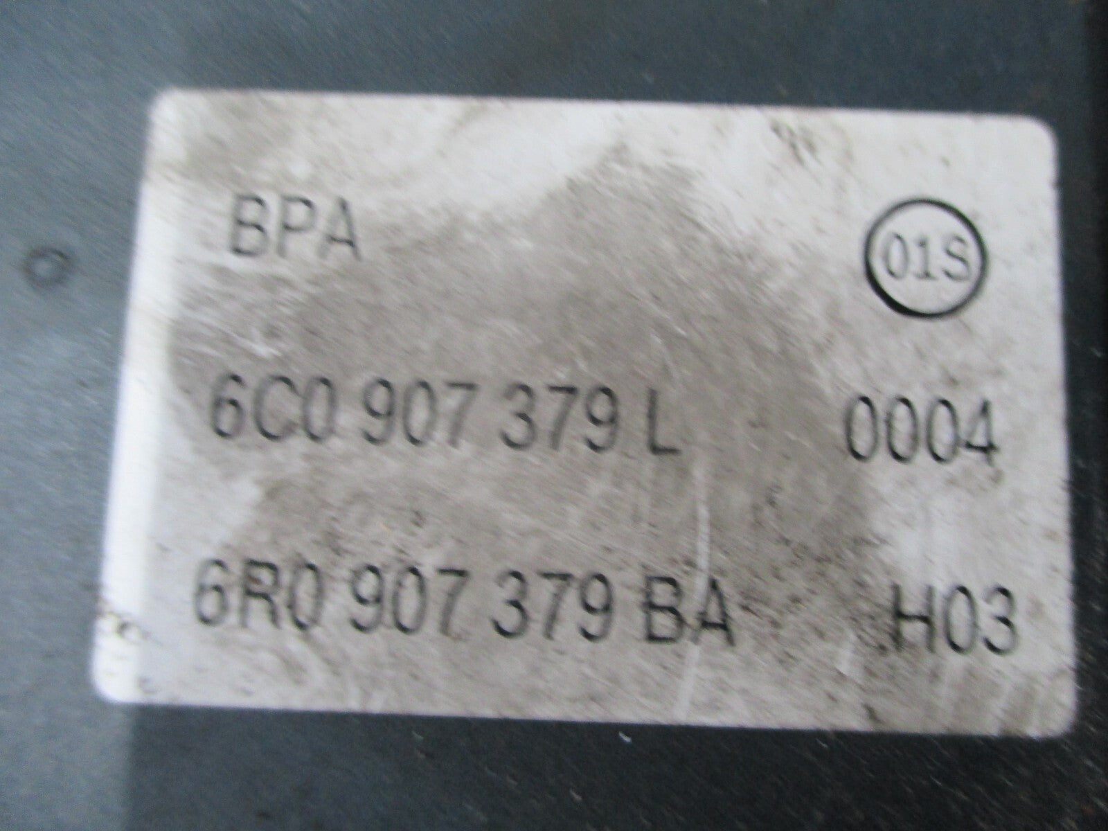 AUDI A1 2015 ABS PUMP AND MODULATOR 6C0907379L