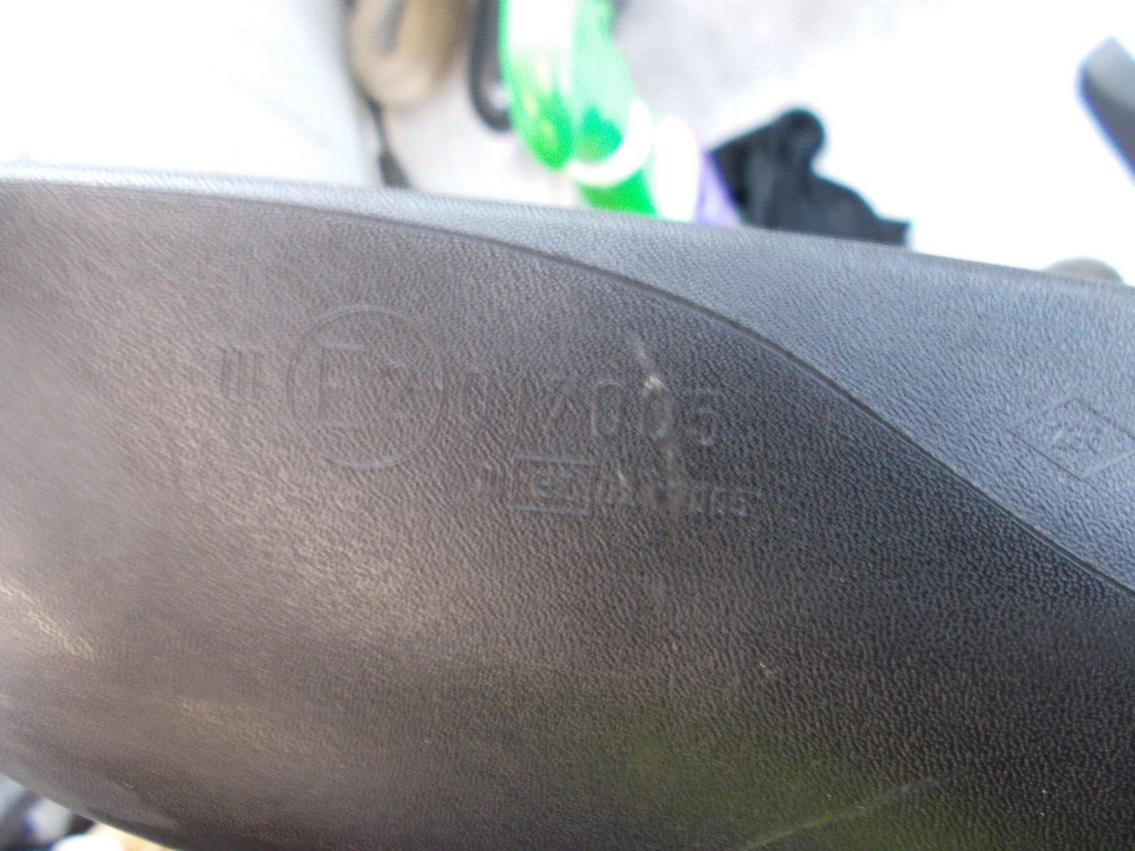 1999 RENAULT CLIO MK2 NS PASSENGER SIDE WING MIRROR DOOR MIRROR E2017005 BLACK