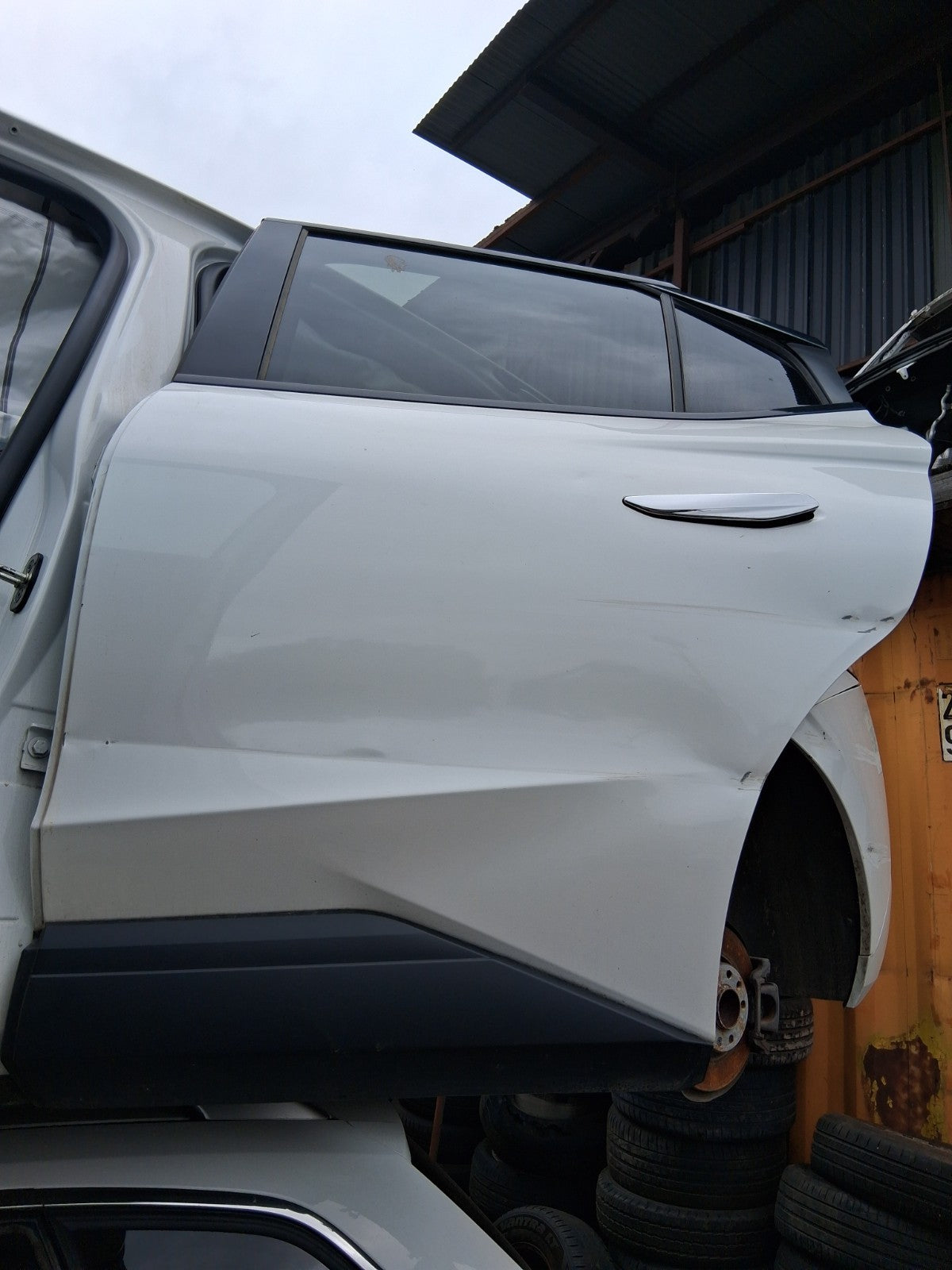 2023 DS AUTOMOBILES DS4 CROSSOVER NSR PASSENGER SIDE REAR BARE DOOR WHITE
