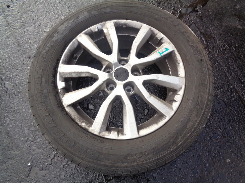 2019 NISSAN X TRAIL T32 MK3 17 INCH ALLOY WHEEL TWIN SPOKE 225/65R17 REF1