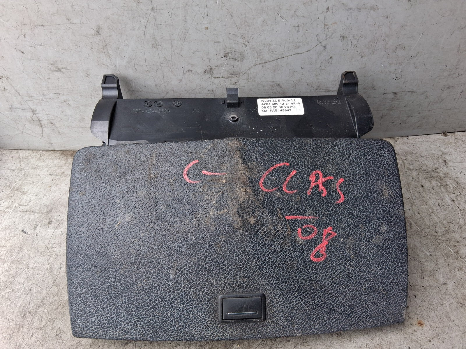 2008 MERCEDES C CLASS W204 MULTIMEDIA DISPLAY SCREEN UNIT HEAD A2048204297