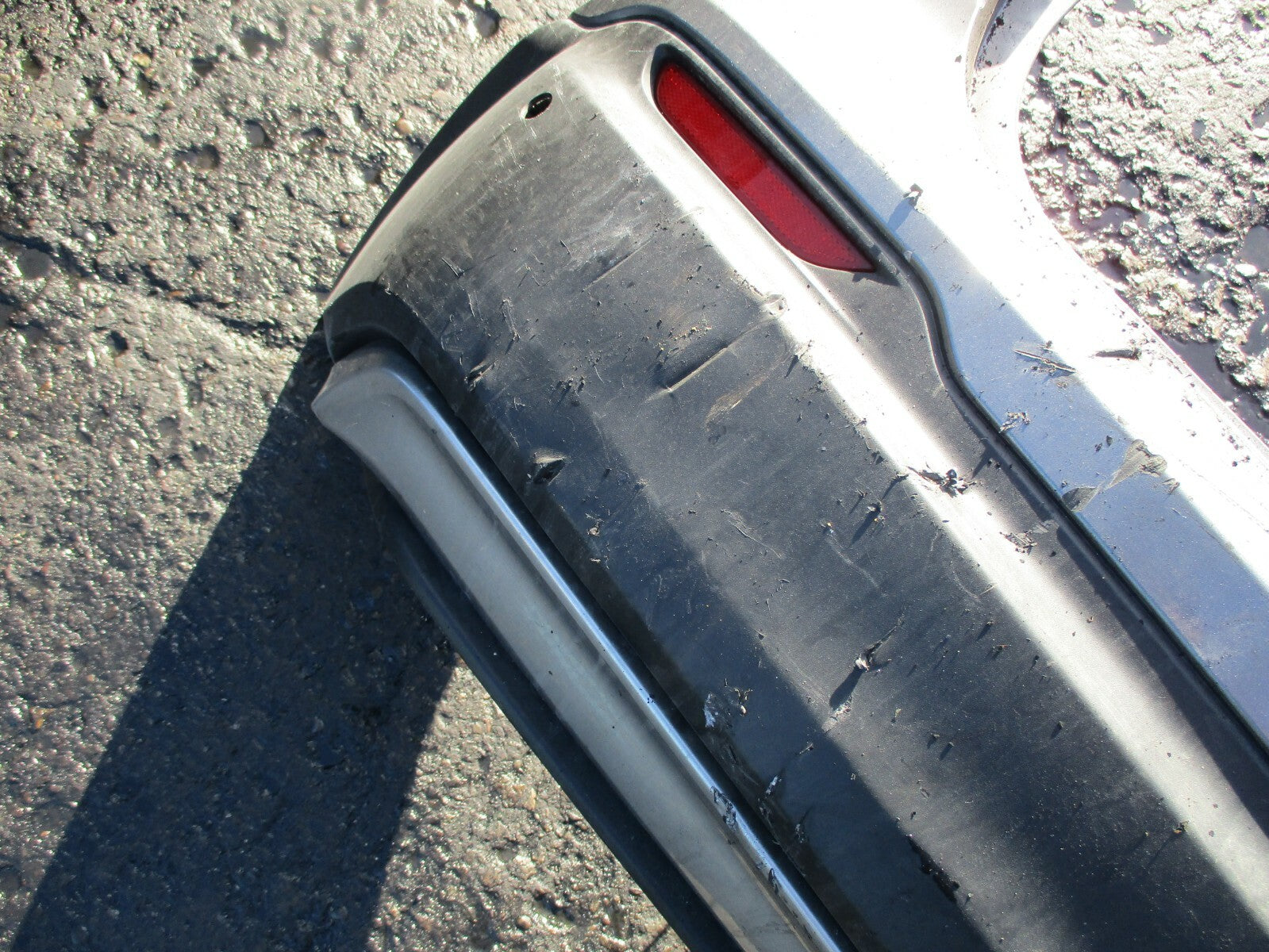 NISSAN QASHQAI J11 MK2 REAR BUMPER GREY DAMAGED