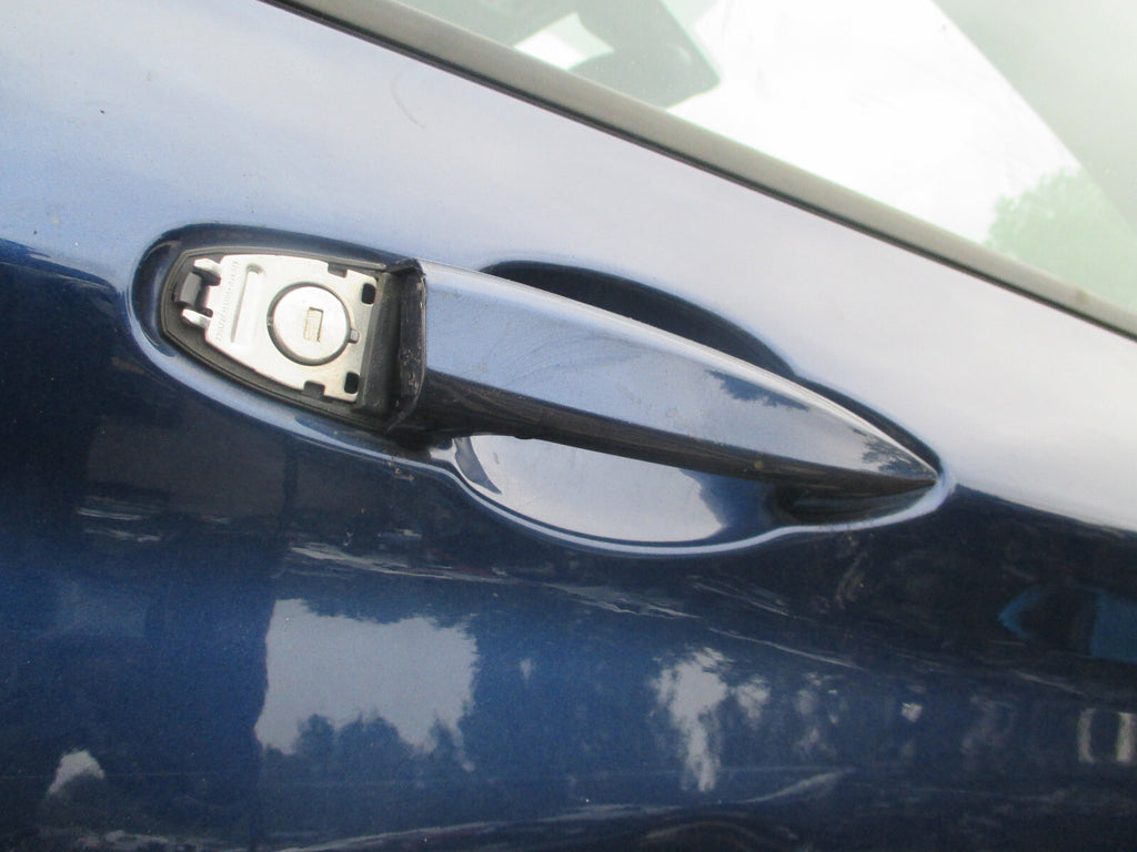 BMW X1 2018 F48 OSF DRIVER FRONT DOOR EXTERIOR HANDLE MEDITERRANEAN BLUE C10
