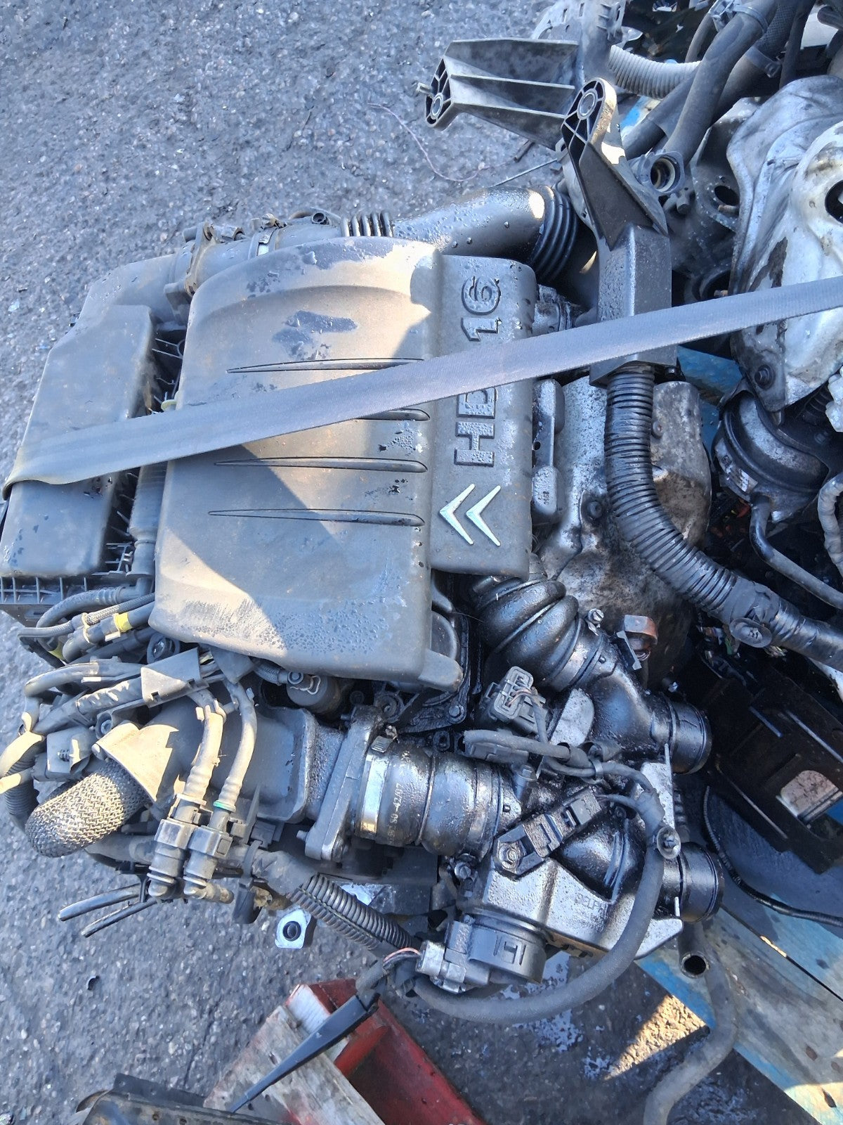 2008 CITROEN C4 PICASSO 1.6 HDI DIESEL COMPLETE ENGINE 9HZ DV6TED4