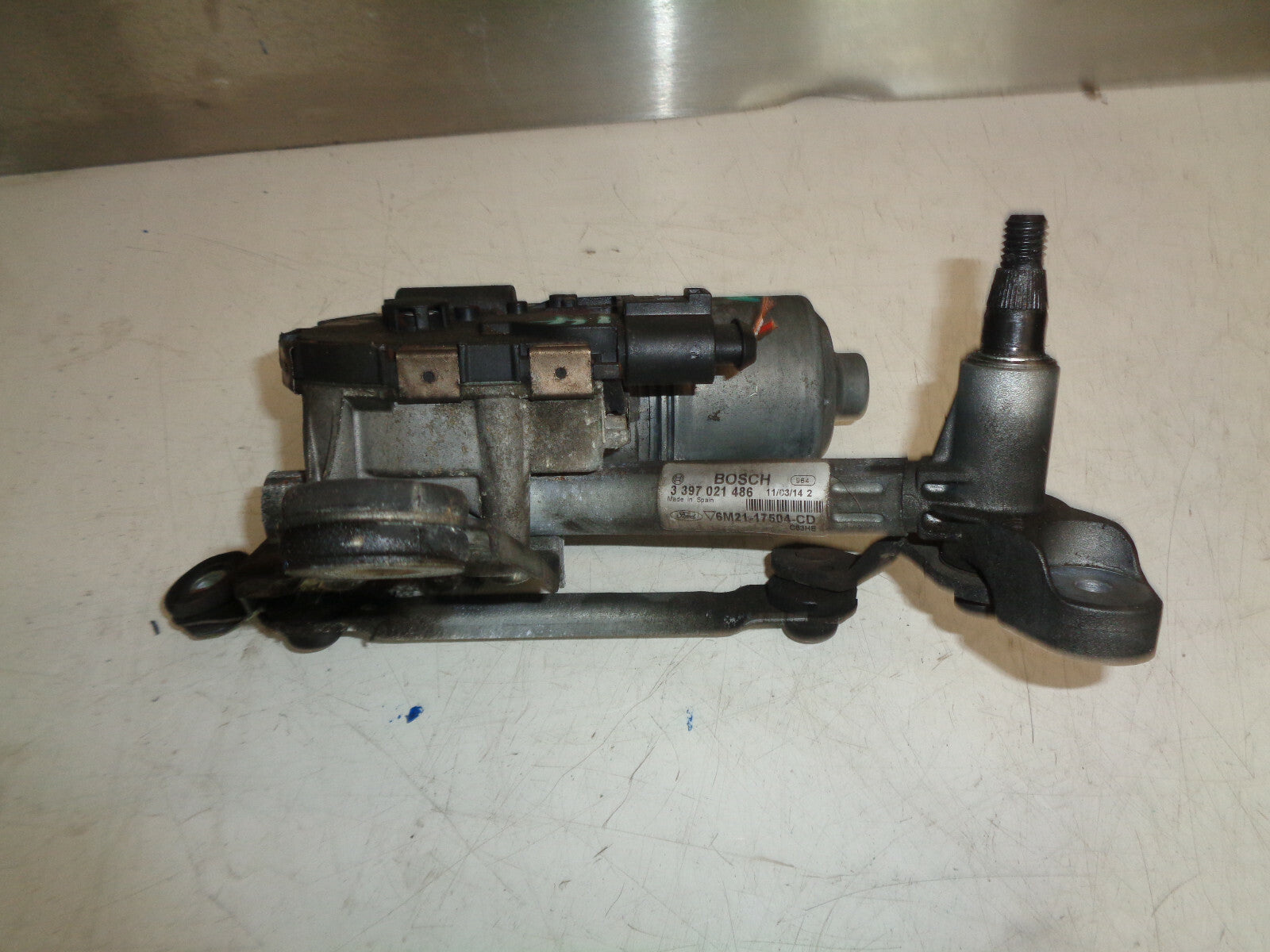 FORD GALAXY 2014 2.0 FRONT NS PASSENGER SIDE WIPER MOTOR 6M2117504CD
