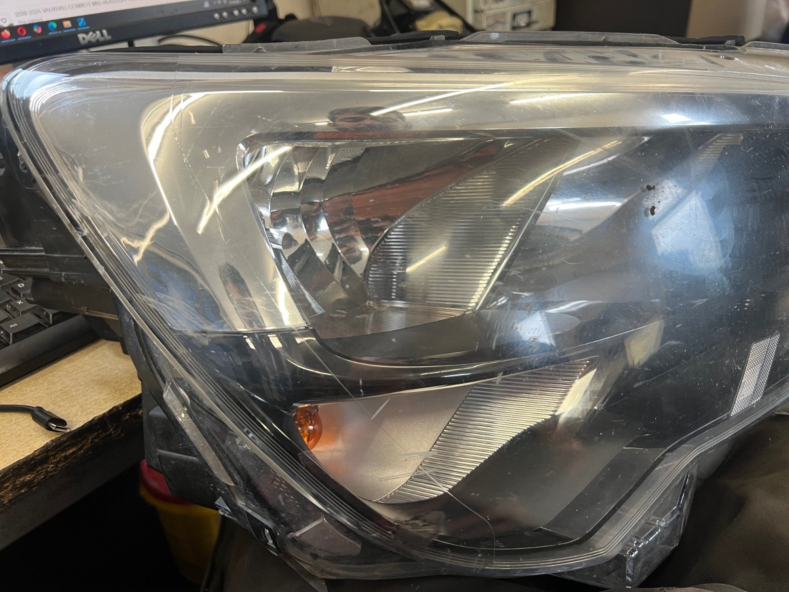 2019 VAUXHALL COMBO E K9 OSF DRIVER SIDE FRONT HEADLIGHT HEADLAMP DAMAGED