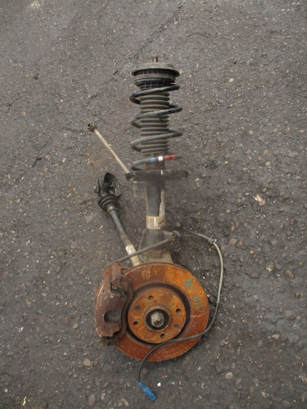 2018 CITROEN C3 MK2 1.2 PETROL NS PASSENGER LEG SHOCK FRONT WHEEL HUB DRIVESHAFT