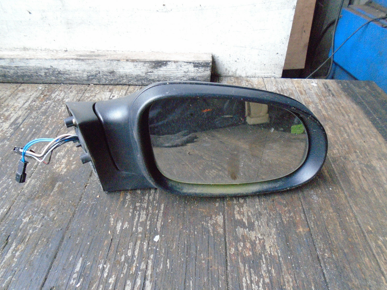 MERCEDES BENZ A CLASS W169 2003 OS DRIVER SIDE WING MIRROR BLACK