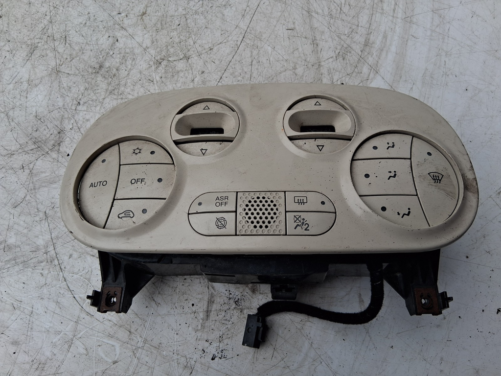 2015 FIAT 500 LOUNGE AC HEATER CLIMATE CONTROL SWITCH PANEL 735595278