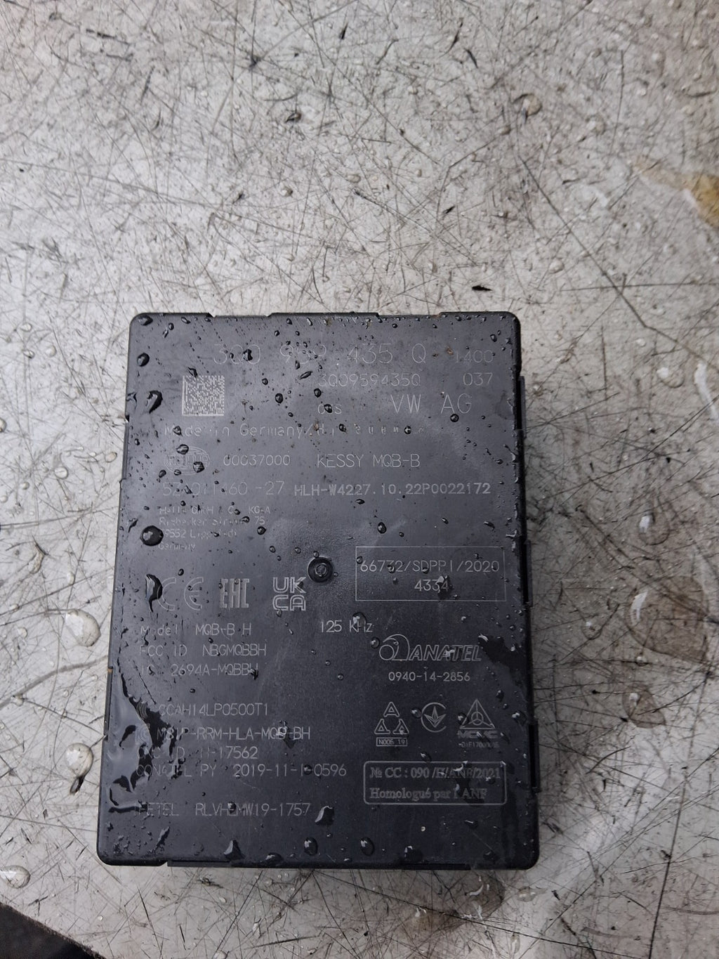 2023 VW VOLKSWAGEN TIGUAN PARKING SENSOR CONTROL UNIT 5QA919298K
