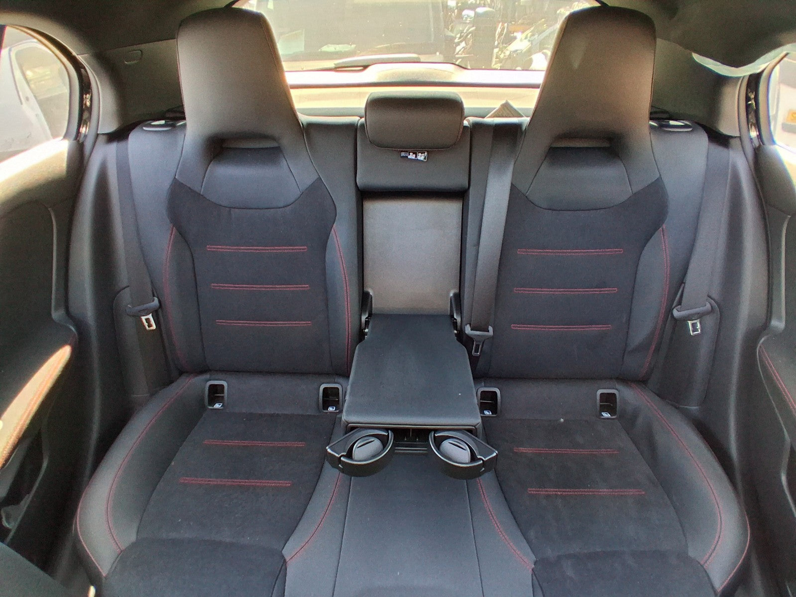 2023 MERCEDES BENZ A CLASS W177 AMG LINE HATCH REAR COMPLETE RED STITCHING
