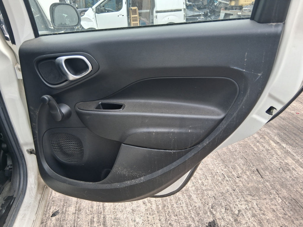 2019 FIAT 500L URBAN HATCH OSR DRIVER SIDE REAR DOOR CARD PANEL