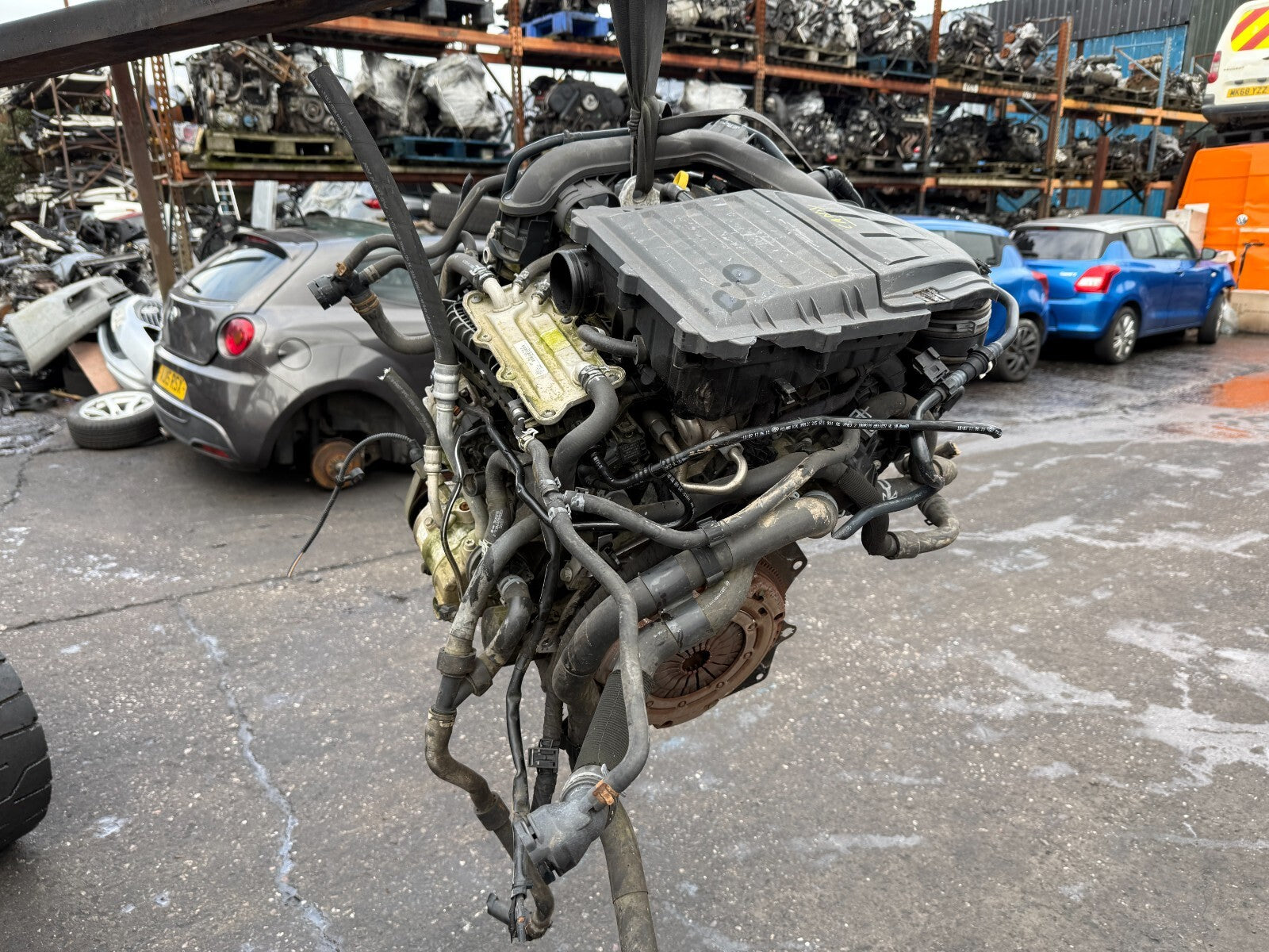2019 VOLKSWAGEN CADDY 2K 1.0 PETROL ENGINE COMPLETE DKR