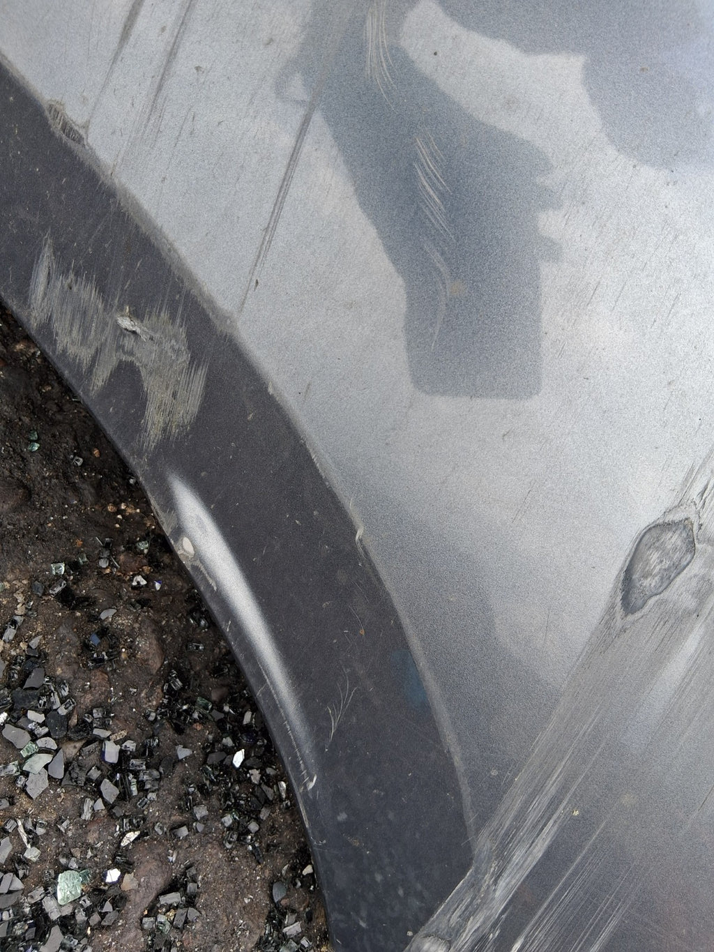 2011 CITROEN DS3 REAR COMPLETE BUMPER THORIUM GREY KTH