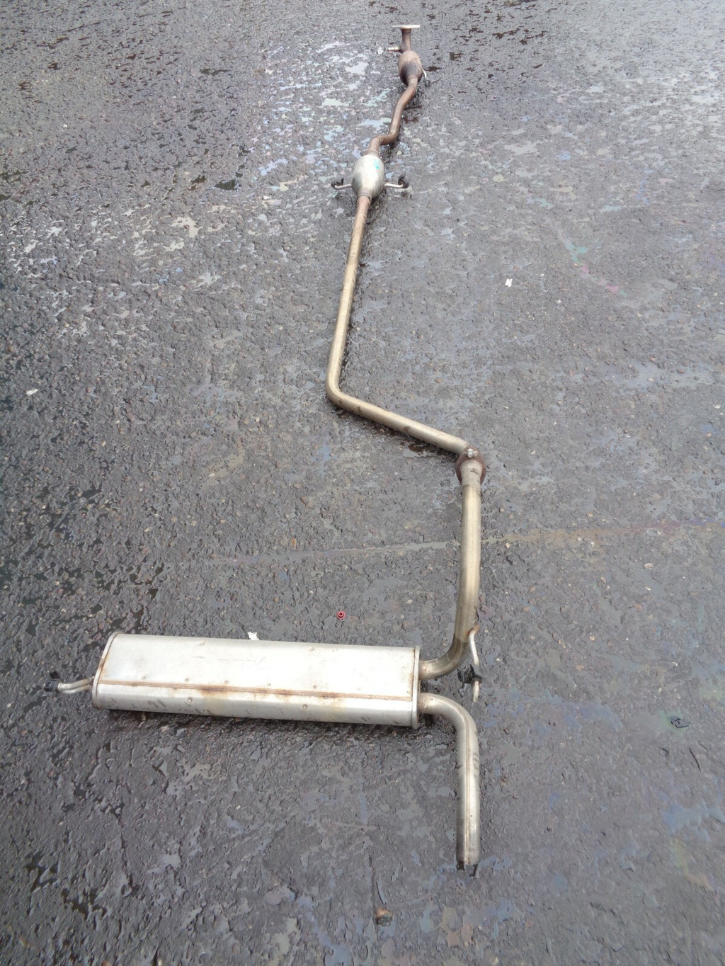 PEUGEOT 108 2017 HATCHBACK 5 DOOR COMPLETE EXHAUST WITH CATALYTIC CONVERTER