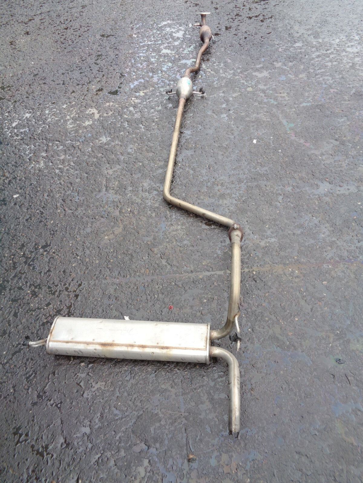 PEUGEOT 108 2017 HATCHBACK 5 DOOR COMPLETE EXHAUST WITH CATALYTIC CONVERTER