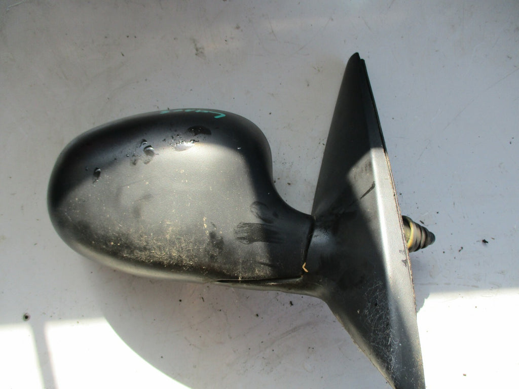 DAEWOO LANOS OS DRIVER SIDE MANUAL DOOR WING MIRROR BLACK