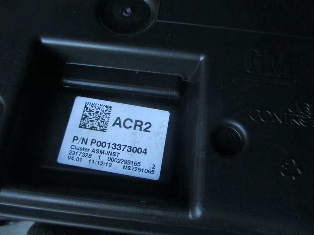 VAUXHALL CORSAD 2013 1.2 PETROL MANUAL SPEEDO SPEEDOMETER 13373004