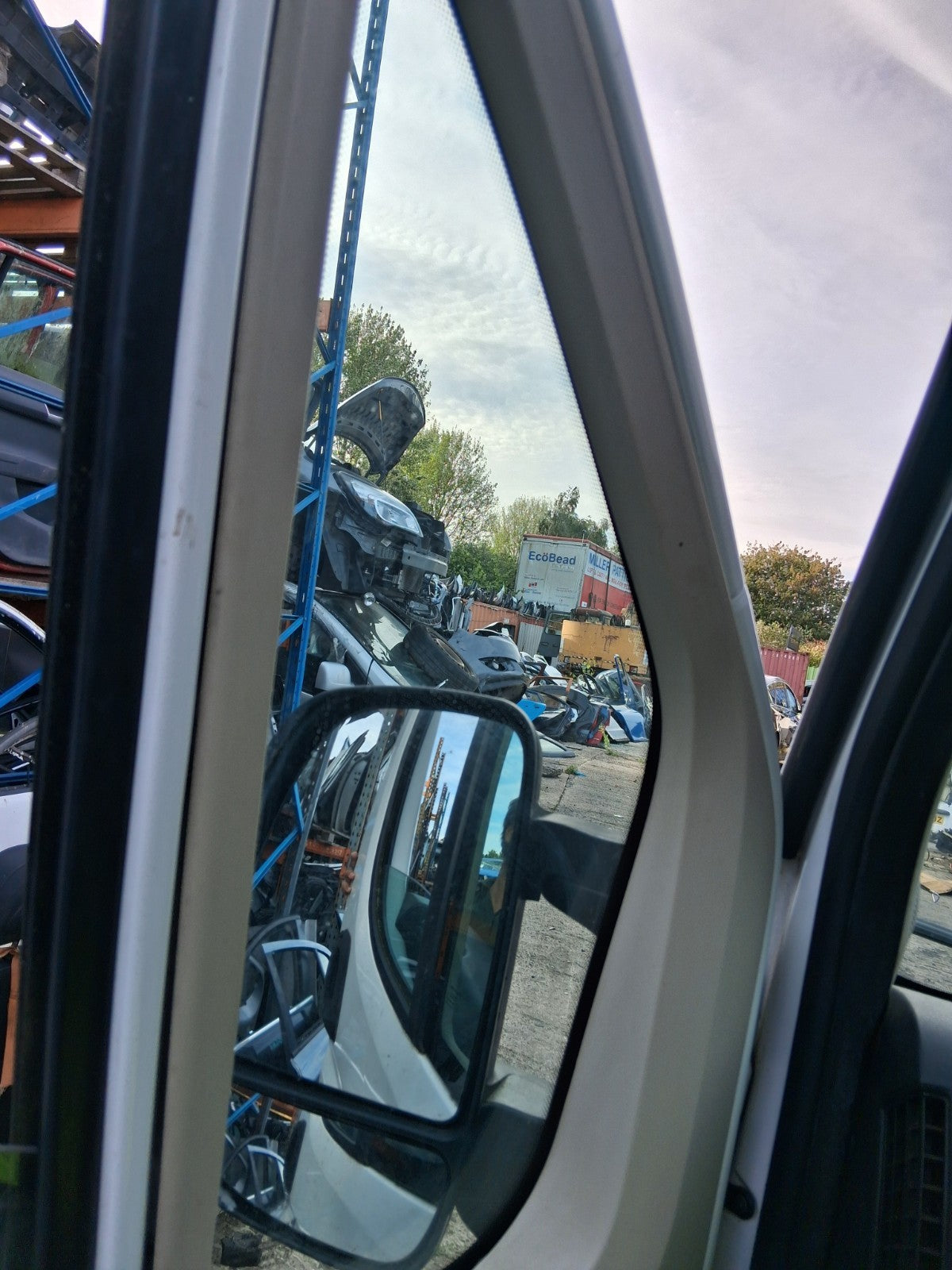 2014 CITROEN RELAY MK3 NSF PASSENGER SIDE FRONT QUARTER WINDOW GLASS