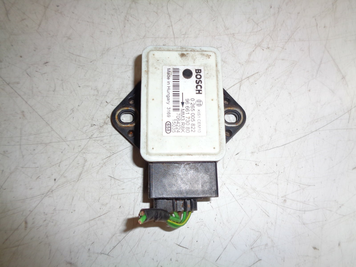 PEUGEOT PARTNER 2015 ESP CONTROL UNIT DUO SENSOR 9666173080