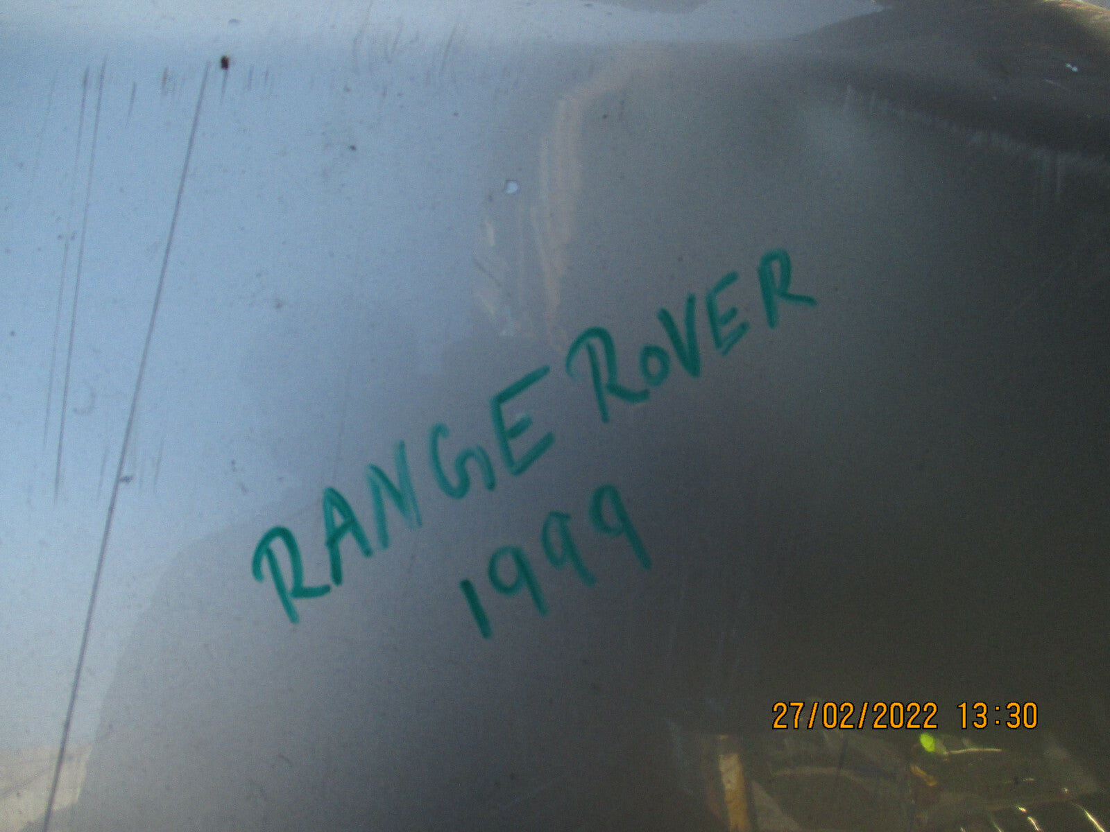 RANGE ROVER 1999 MK2 P38 BONNET SILVER GOLD